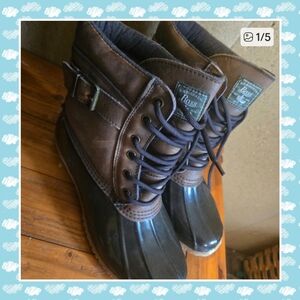 Bass Duck Boots Size 10